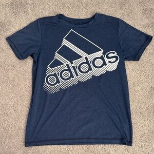 Adidas Kids Dark Blue Graphic Tee